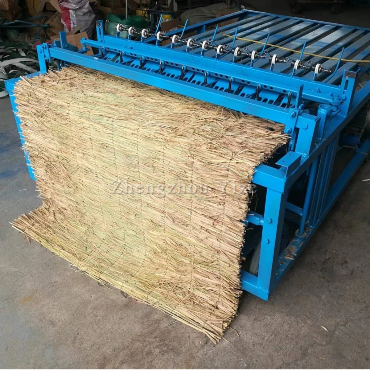 straw mat weaving machine 4 straw mat weaving machine 4
